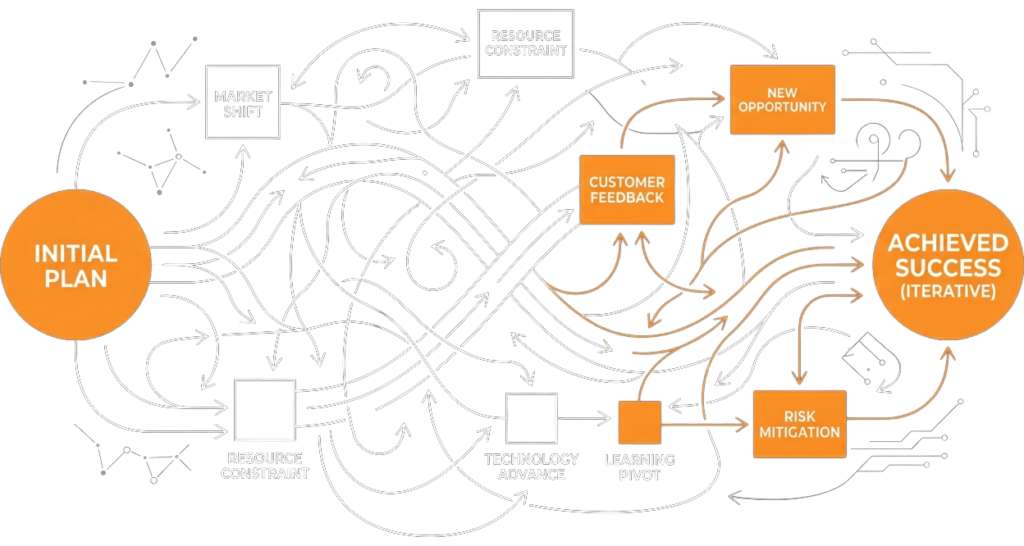 Skizze einer abstrakten Planung